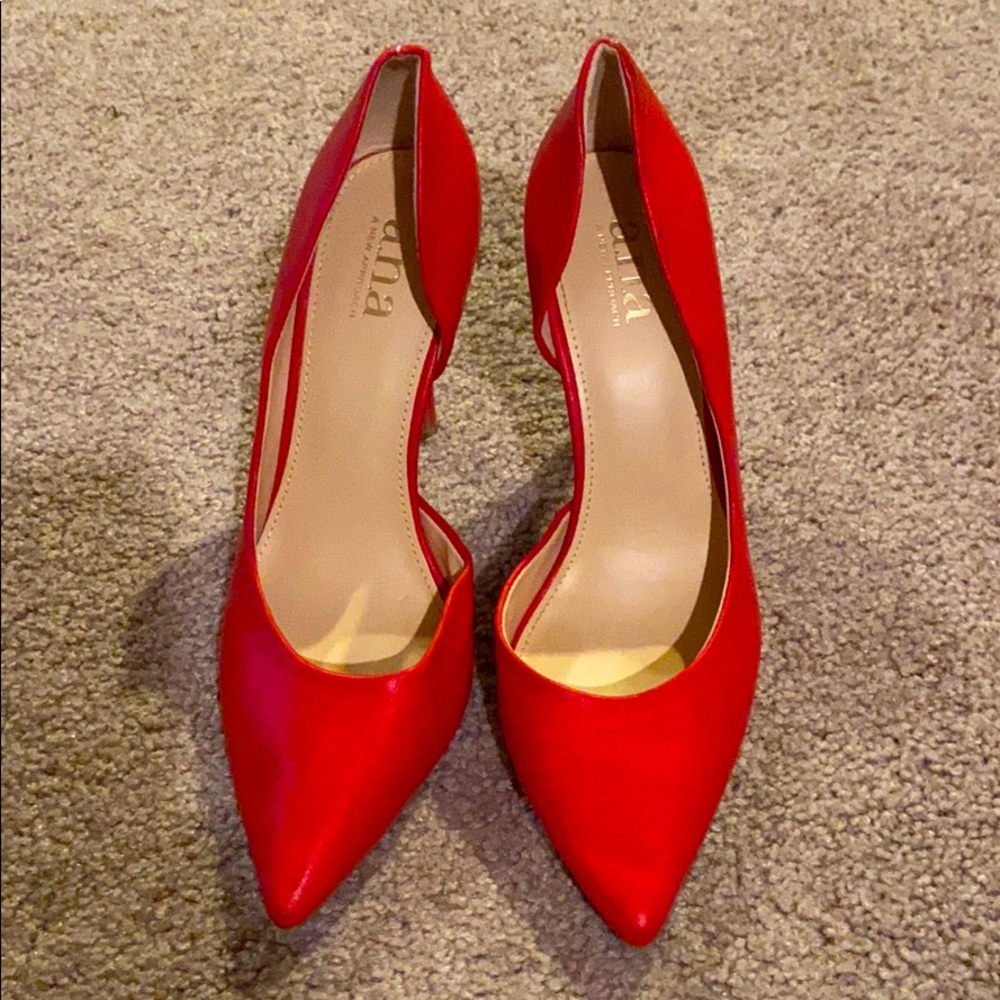 Red high heels